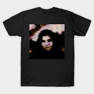 Beautiful girl, like in dream. Blur. White, pink, black. Dark and beautiful. T-Shirt